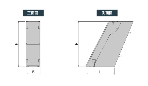 小口ブロックAL図面